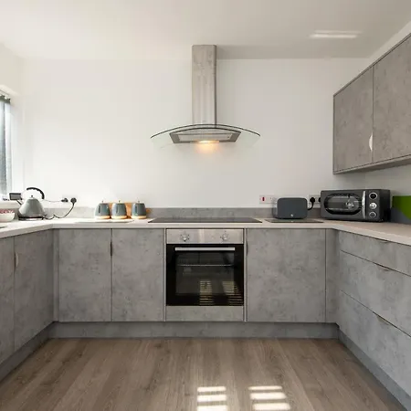 A Cosy, Modern 3 Bedroom House In 미들즈브러